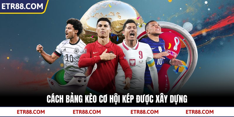 Cách bảng kèo cơ hội kép được xây dựng